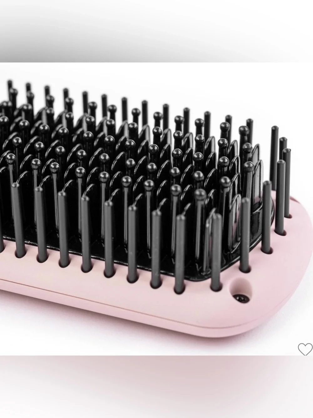 Lange Ceramic Straightening Brush - Blush Pink